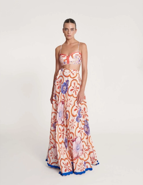 IRIS Maxi Szoknya Bright Bloom