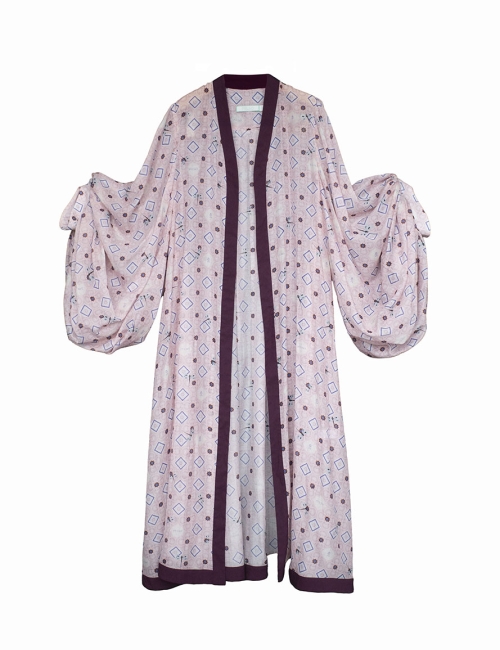 IVY Kaftan Pastel Pink Tiles