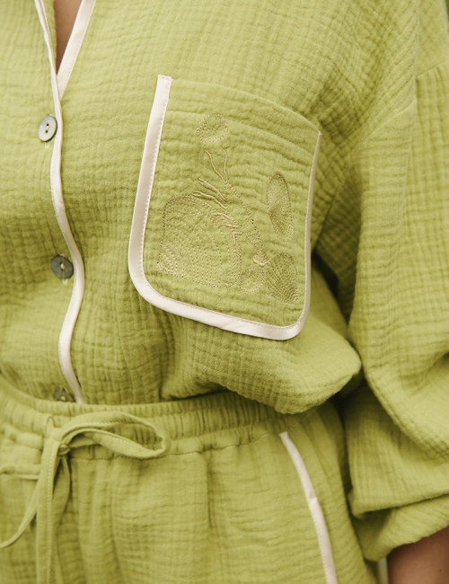 AGI Muslin Set Matcha Green