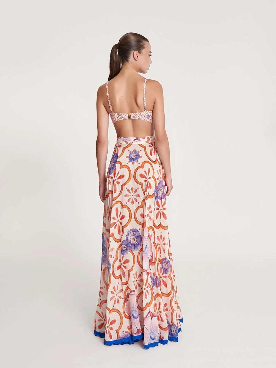 IRIS Maxi Szoknya Bright Bloom
