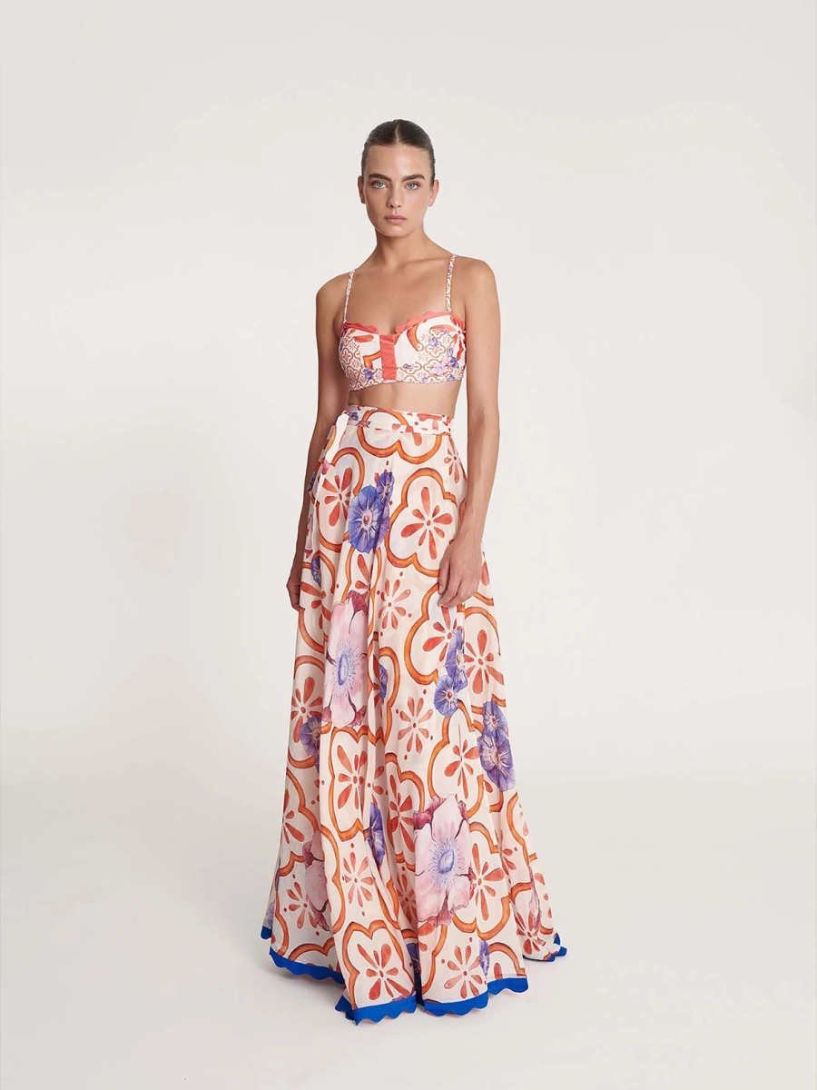 IRIS Maxi Szoknya Bright Bloom