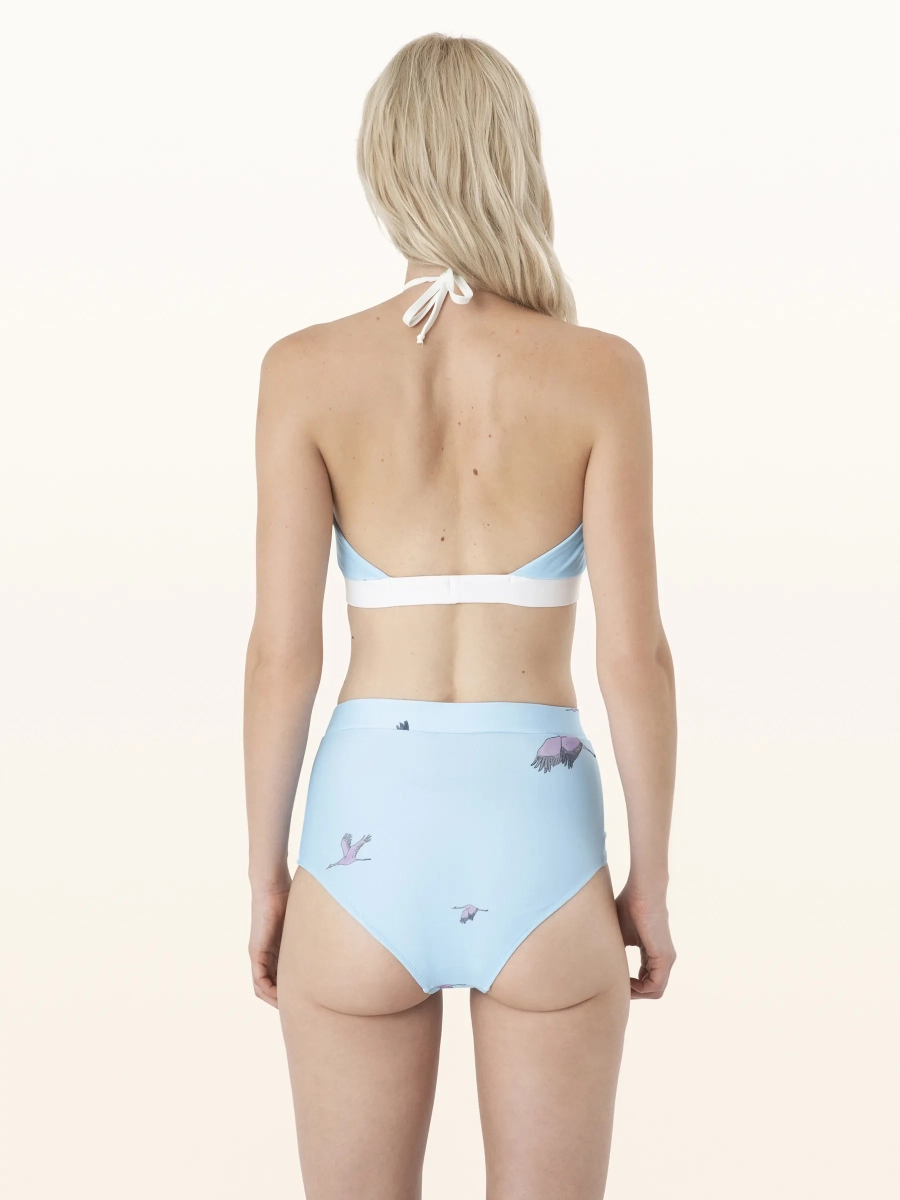 CARA Bikini Top Kék Darvak
