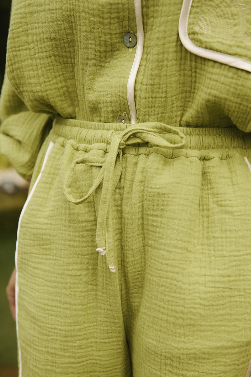 AGI Muslin Set Matcha Green