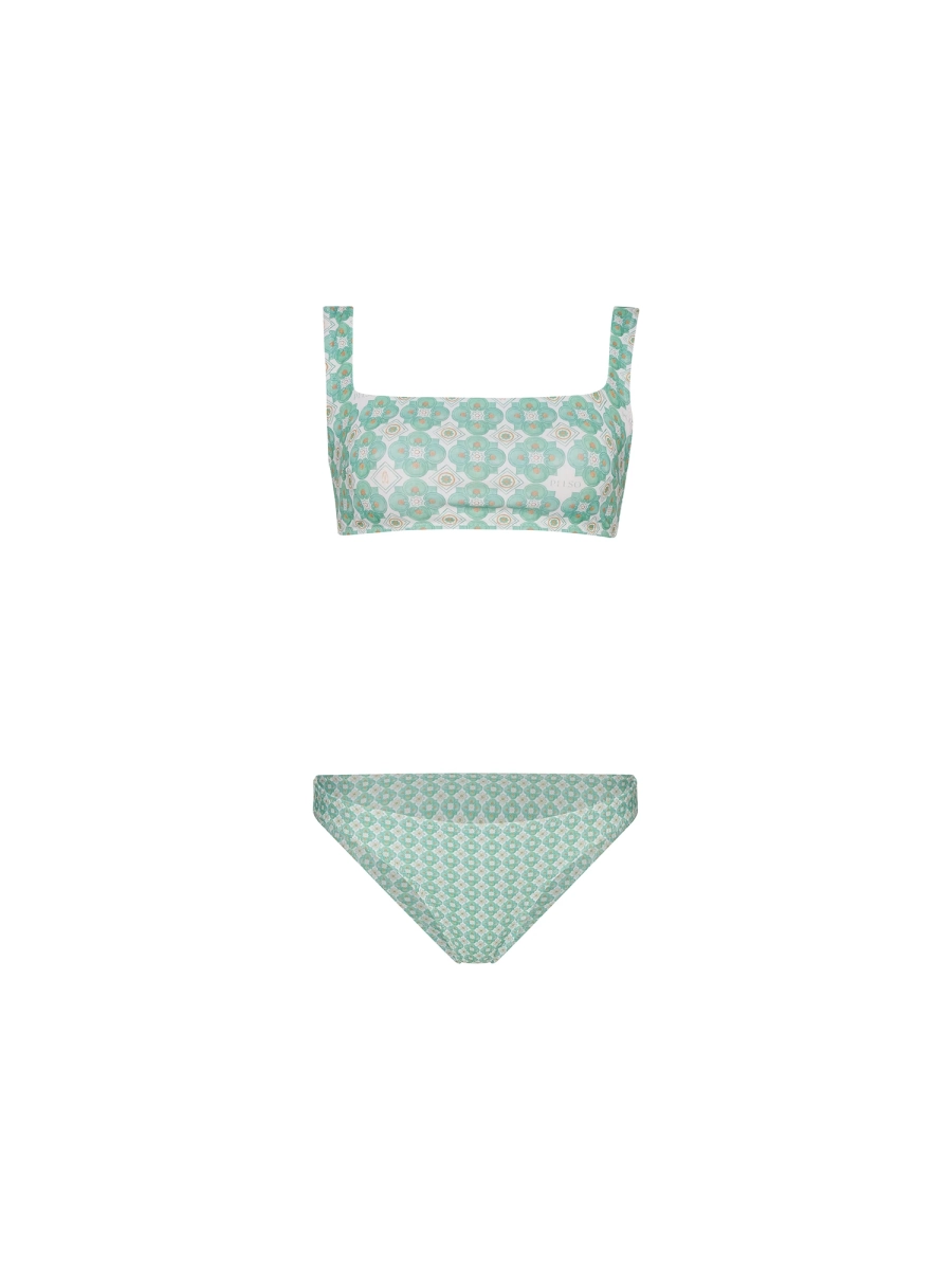 ZANKA Bikini - Balaton Green Tiles