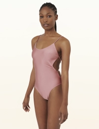 CAMILLE Egyrészes  Fényes Hibiszkusz