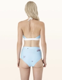 CARA Bikini Top Kék Darvak