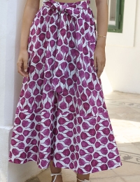 CAMILLA szoknya Burgundy