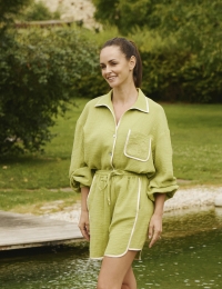 AGI Muslin Set Matcha Green